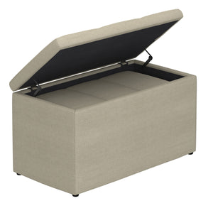 Levi 2Pc Storage Ottoman Set