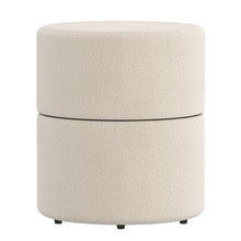 Load image into Gallery viewer, Novar Round Swivel Ottoman