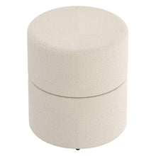 Load image into Gallery viewer, Novar Round Swivel Ottoman