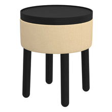 Load image into Gallery viewer, Polly Storage Ottoman