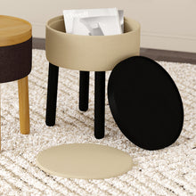 Load image into Gallery viewer, Polly Storage Ottoman