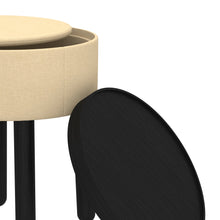 Load image into Gallery viewer, Polly Storage Ottoman