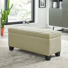 Load image into Gallery viewer, Lila Storage Ottoman