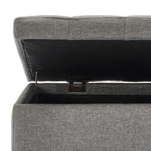 Load image into Gallery viewer, Lila Storage Ottoman