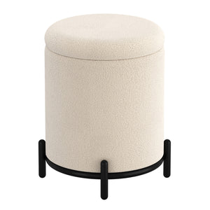 Castor Storage Ottoman