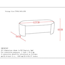 Load image into Gallery viewer, Selene Storage Ottoman