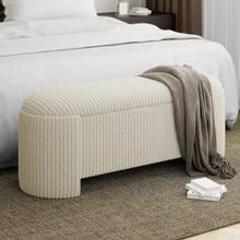 Load image into Gallery viewer, Cybil Storage Ottoman