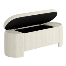 Load image into Gallery viewer, Cybil Storage Ottoman