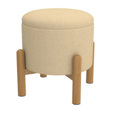 Load image into Gallery viewer, Heidi Storage Ottoman