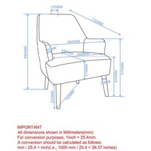 Load image into Gallery viewer, Zoey Accent Chair