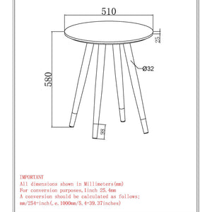 Emery Accent Table