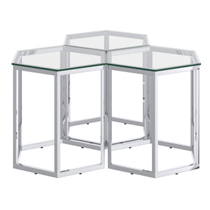 Fleur 3Pc Accent Table