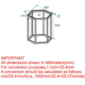 Fleur 3Pc Accent Table