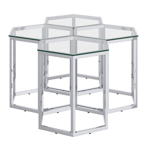 Fleur 4Pc Accent Table