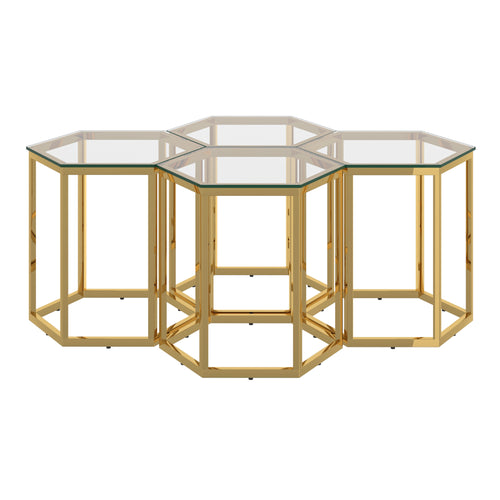 Fleur 4Pc Accent Table