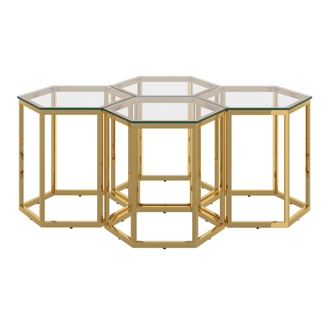 Fleur 4Pc Accent Table