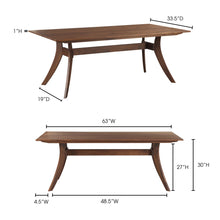 Load image into Gallery viewer, Florence Small Dining Table Brown