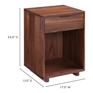 Osamu Nightstand Brown