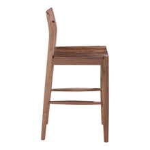 Load image into Gallery viewer, Owing Counter Stool Walnut Brown