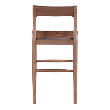 Load image into Gallery viewer, Owing Counter Stool Walnut Brown