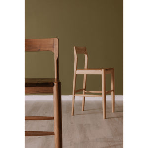 Owing Counter Stool Walnut Brown