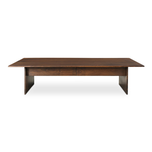 Everett Coffee Table Dark Brown