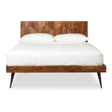 Load image into Gallery viewer, O2 Queen Bed Dark Brown