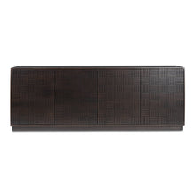 Load image into Gallery viewer, Denman 4 Door Sideboard Dark Brown