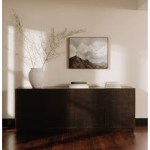 Load image into Gallery viewer, Denman 4 Door Sideboard Dark Brown