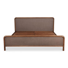 Load image into Gallery viewer, Rye King Bed Warm Brown