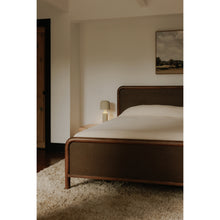 Load image into Gallery viewer, Rye King Bed Warm Brown