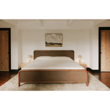 Load image into Gallery viewer, Rye King Bed Warm Brown