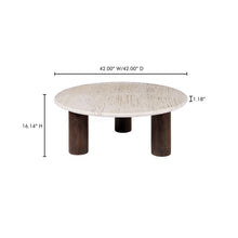 Load image into Gallery viewer, Landon Coffee Table Beige Travertine