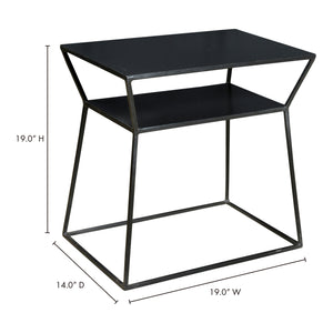 Osaka Side Table Black