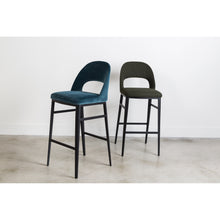 Load image into Gallery viewer, Roger Counter Stool Teal