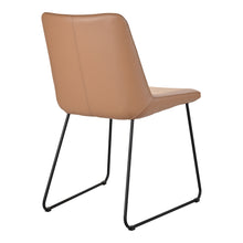 Load image into Gallery viewer, Villa Dining Chair Light Brown - Set Of Two