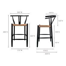 Load image into Gallery viewer, Ventana Counter Stool