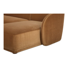 Load image into Gallery viewer, Faye Right Sectional Tan Faux Mohair