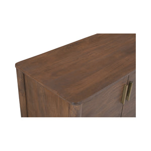 Wiley 4 Door Sideboard Vintage Brown