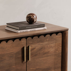 Wiley 4 Door Sideboard Vintage Brown