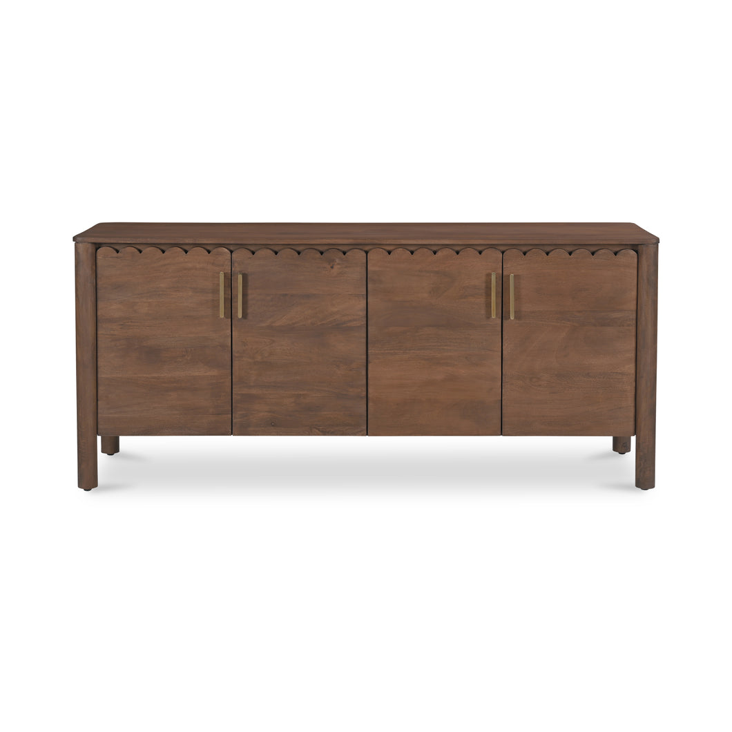 Wiley 4 Door Sideboard Vintage Brown