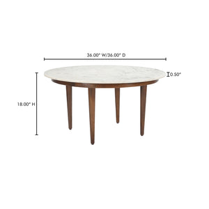 Lark Coffee Table White Banswara