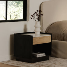 Load image into Gallery viewer, Carter Nightstand Black