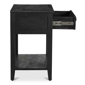 Corrine Nightstand Antique Black