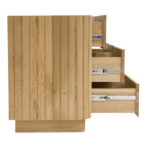 Povera 6 Drawer Dresser Natural Oak