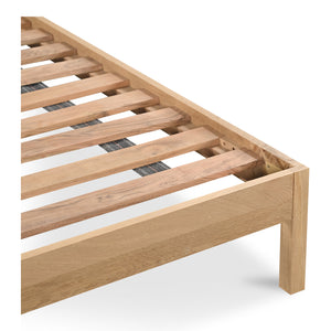 Teeda King Bed Natural