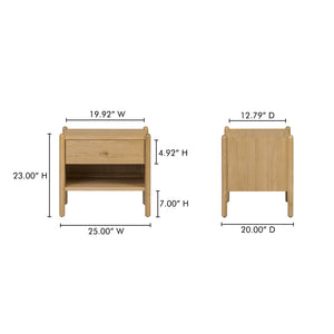 Billy Nightstand Natural