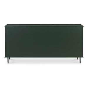 Reagan 6 Drawer Dresser Black