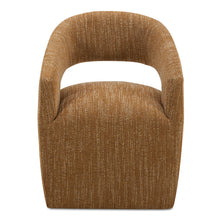 Load image into Gallery viewer, Barrow Rolling Dining Chair Amber Glow