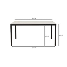 Load image into Gallery viewer, Parson Marble Dining Table Small